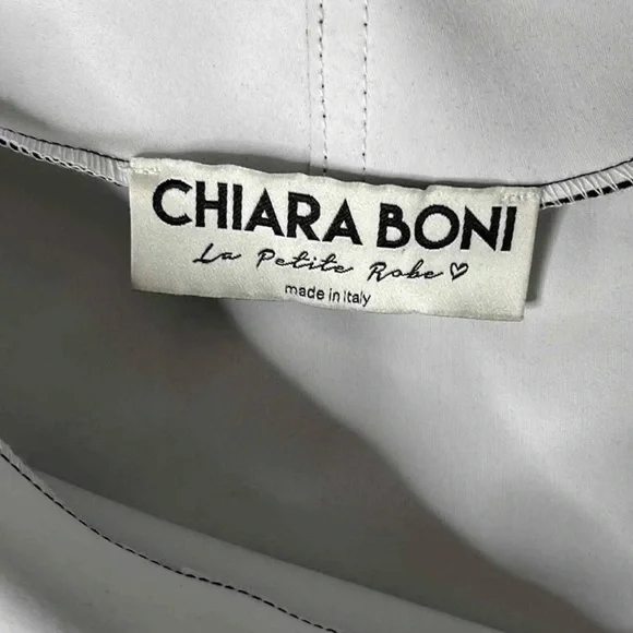 NWOT Chiara Boni La Petite Robe off Shoulder Designer Dress